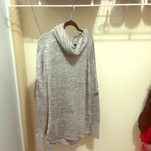 Grey Athletic Sweater Sweatshirt